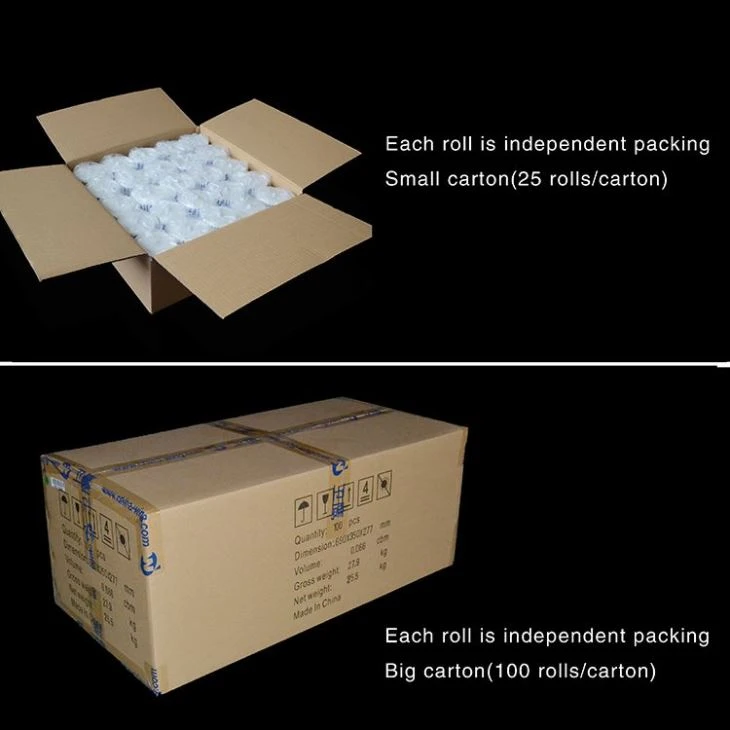 sanitary fill rolls packing